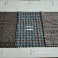 Estate tweed telas ligeras de prendas de lana